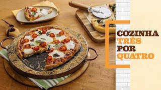 Como fazer pizza  Cozinha 3 por 4 com Rita Lobo  Panelinha [upl. by Rosaline738]