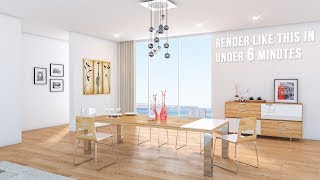 Vray Sketchup  Realistic Render Settings [upl. by Erdried]