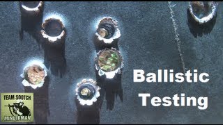 Ballistic Penetration Testing [upl. by Mcclenaghan]