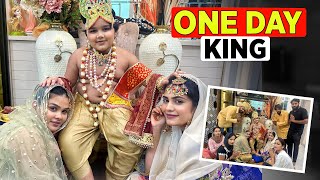 ONE DAY KING  Chiku Malik Vlogs [upl. by Fulbert]