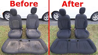 How To Super Clean Cloth and Leather Seats [upl. by Guglielmo]