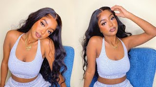 The TRUTH About Unice Hair  Honest Review amp 5X5 HD Lace Wig Install [upl. by Aicrop]