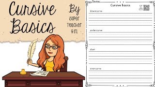 Cursive Writing for Beginners Cursive Basics [upl. by Enert861]