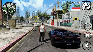 GTA SA Android  Realistic Insanity Graphics V2 Modpack GTA Trilogy Definitive Edition [upl. by Vivyan218]