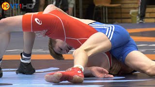 🤼  Wrestling  German Championships 2019 Cadets Freestyle 51kg Rnd 2  EIGENBRODT vs SCHETTERER [upl. by Ydner195]