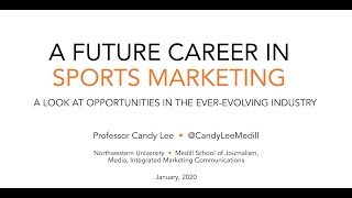 Sports Marketing Learn about Jobs in the Industry [upl. by Wagstaff]