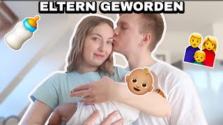 Wir sind ELTERN geworden🤱🏼 1 Tag lang Eltern sein [upl. by Drwde38]