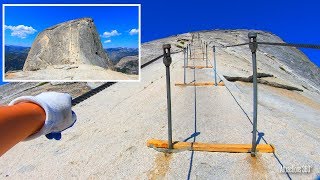 Half Dome Hike  Yosemite National Park  Vernal amp Nevada Waterfalls [upl. by Sicard]