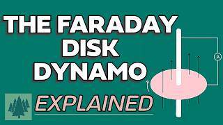 Electromagnetic Induction  The Faraday Disk Dynamo Explained  Alevel Physics [upl. by Channing]