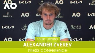 Alexander Zverev Press Conference 4R  Australian Open 2022 [upl. by Arimat]