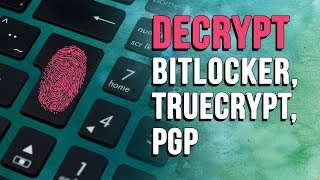 Forensic Disk Decryptor for Encrypted BitLocker TrueCrypt PGP Volumes [upl. by Araeic]