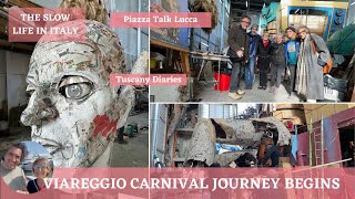 VIAREGGIO CARNIVAL 2024  THE JOURNEY BEGINS [upl. by Aspasia]