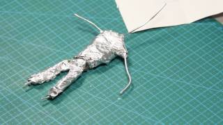 How to Make an ARMATURE for POLYMER CLAY FIGURES [upl. by Gaskill]