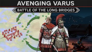 Avenging Varus  Battle of the Long Bridges 15 AD DOCUMENTARY [upl. by Russi]