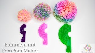 Super einfache Bommeln machen  PomPom Maker [upl. by Barstow]