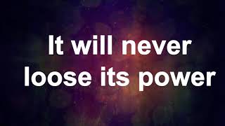 Cece Winans The blood will never loose its power because He lives Lyric Video [upl. by Hill281]