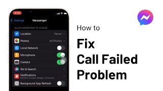 How to Fix Messenger Call Failed Problem [upl. by Markman]