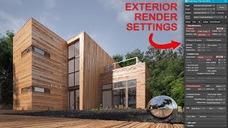 Easy Vray 3DsMax Exterior Render Settings [upl. by Maiocco]