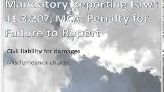 MandatoryReportingTrainingVideo2 1 [upl. by Hotchkiss]