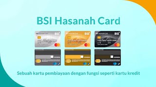 BSI Hasanah Card [upl. by Bethezel]