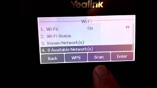 Yealink T53W Wifi Connection Guide [upl. by Atiekal]