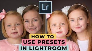 How to Use Presets in Lightroom Full Lightroom Presets Tutorial [upl. by Sidoon]