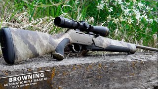 Gear 101  Browning Automatic Rifle Mark III Hells Canyon Speed [upl. by Chae57]