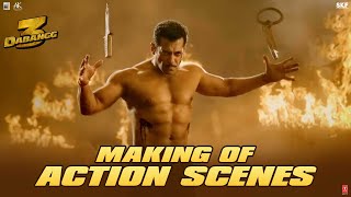 Dabangg 3 Making of Action Scenes  Salman Khan Sudeep Kiccha  Prabhu Deva  20th Dec19 [upl. by Adnohsar]