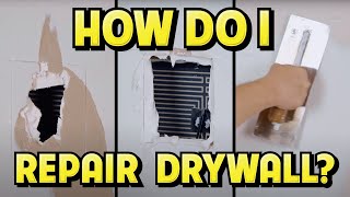 Easy Drywall Tricks to Fix Any Mistake [upl. by Noynek]