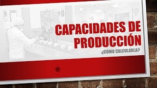 Capacidad de Produccion [upl. by Aiva]