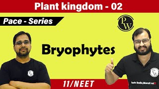 Plant Kingdom 02  Bryophytes  Class 11  NEET  PACE SERIES [upl. by Enyalahs]