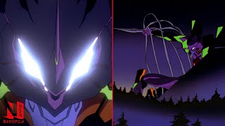 Neon Genesis Evangelion  MultiAudio Clip Unit 01 Awakens  Netflix Anime [upl. by Shelton]