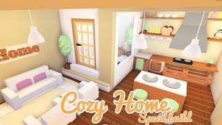 🍂Cozy Tiny Home Roblox Adopt Me Speed Build🍂 [upl. by Nebra]