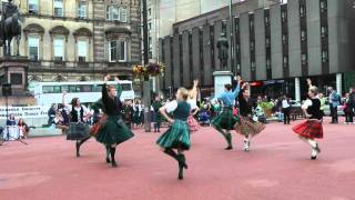 Scottish folk dance Strathspey amp Tulloch [upl. by Ahsieket]