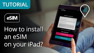 Ubigi Tutorial  How to install an eSIM on your iPad [upl. by Esiuolyram]