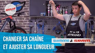 Tuto VTT  Changer et Ajuster sa longueur de chaîne [upl. by Glovsky800]