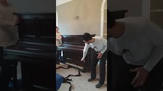 How to move an upright piano [upl. by Crocker]