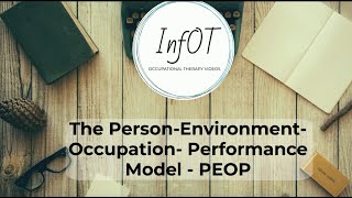 PersonEnvironmentOccupationPerformance Model  PEOP  InfOT [upl. by Aztiley]