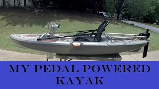 The Mellow Mechanic Boat A Pedal Powered Kayak [upl. by Artim]