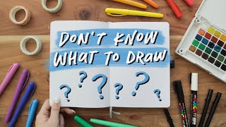 10 Drawing Ideas for When Youre Bored [upl. by Salisbarry658]