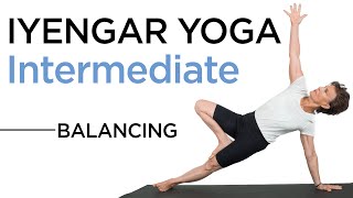 Iyengar Yoga Intermediate LevelBalancing [upl. by Nagle317]