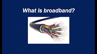 What is broadband [upl. by Steffie]