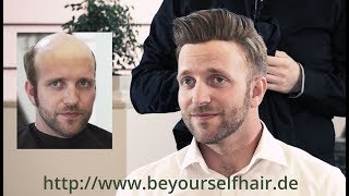 beyourselfhair  Das unsichtbare Haarsystem für Männer [upl. by Tannenwald]