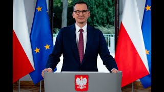 Wystąpienie Prezesa Rady Ministrów Mateusza Morawieckiego [upl. by Connolly]