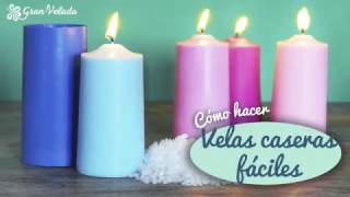 Velas Caseras fáciles [upl. by Birecree]