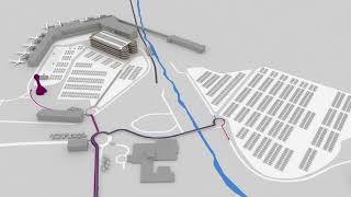 Edinburgh Airport Parking Map v3 [upl. by Zenitram]