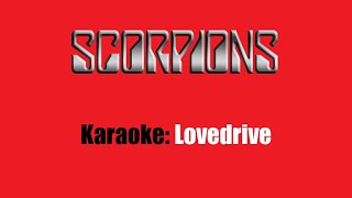 Karaoke Scorpions  Lovedrive [upl. by Iatnwahs]