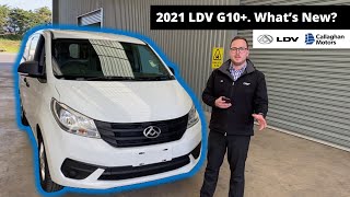 2021 LDV G10  Whats new [upl. by Sterner358]