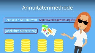 Annuitätenmethode  Dynamische Investitionsverfahren einfach erklärt [upl. by Nahc330]