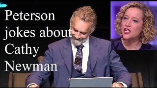 Jordan Peterson Jokes About Cathy Newman [upl. by Aniala763]